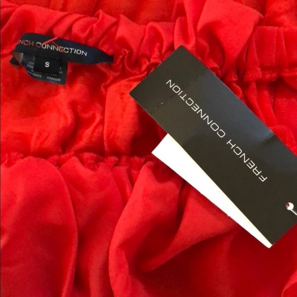 French Conn Summer Crepe Off-the-Shoulder Blouse - Picture 3 of 5